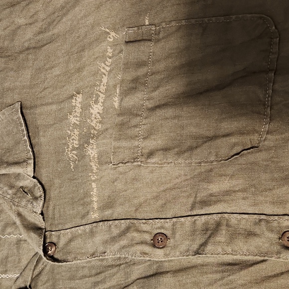 Private Member men's size XXL linen shirt - Picture 4 of 7